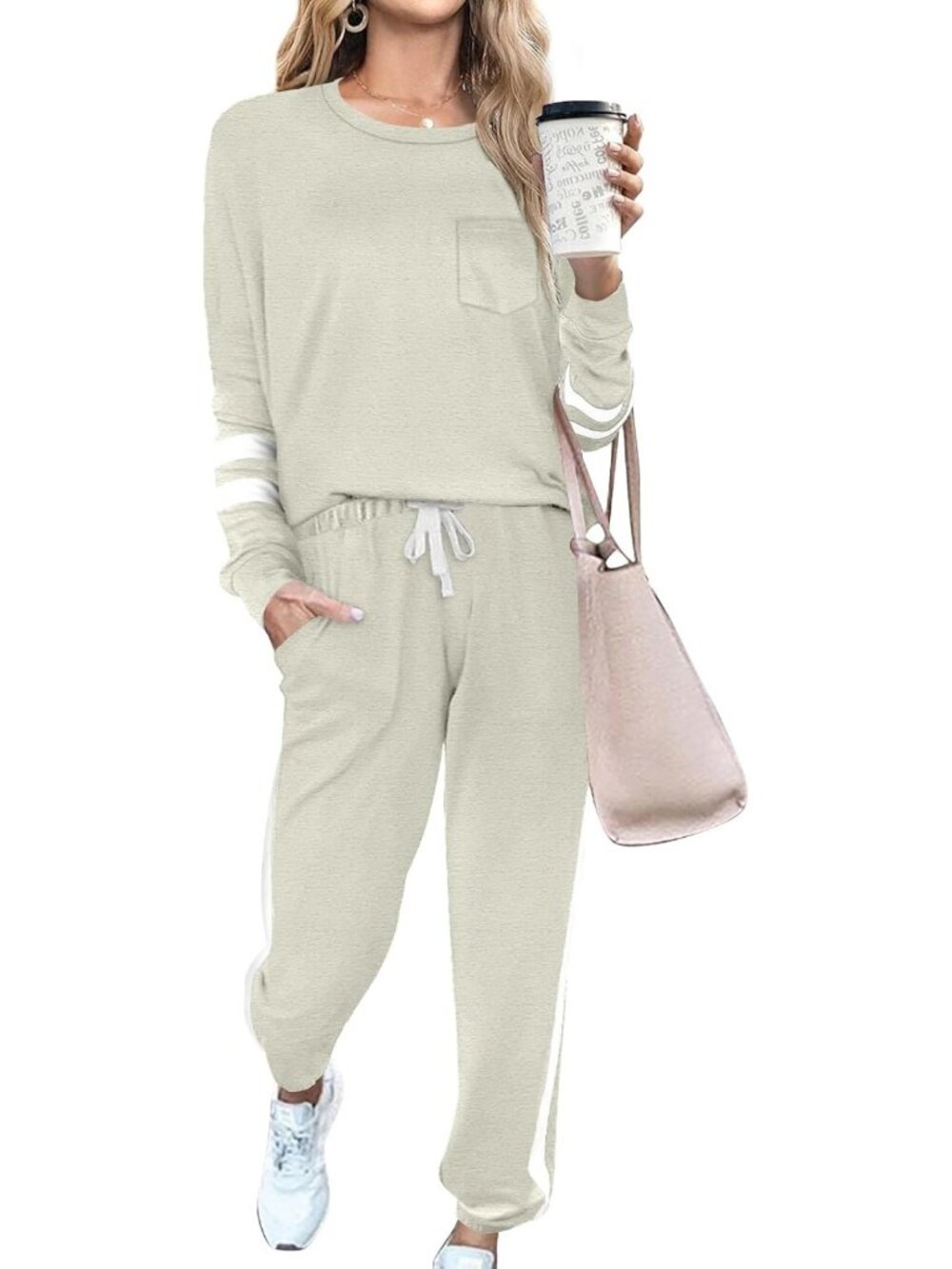 Cozy Women's 2-Piece Lounge Set | Comfy Sweatsuit for Fall Fashion